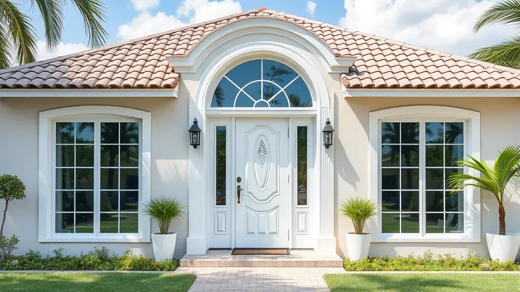 Impact Windows & Doors in Miami Gardens FL showcasing durability and protection against storms.