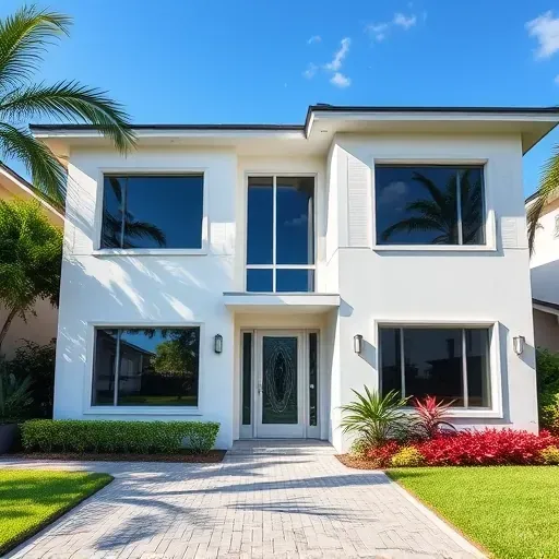 Completed installation of impact windows and doors in a modern Kendall FL home showcasing energy efficiency and design.