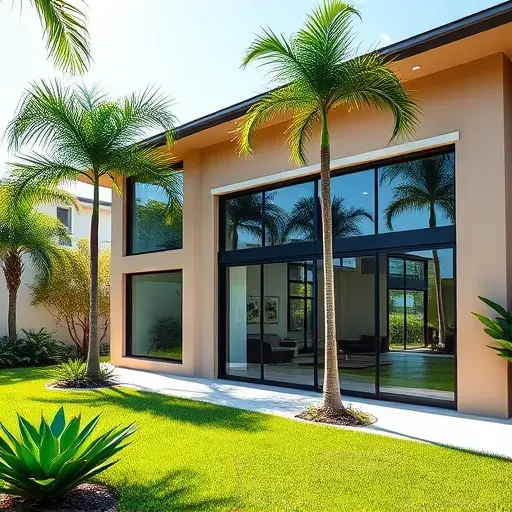 Completed Impact Windows and Doors installation in Kendall, FL showcasing modern design and durability.