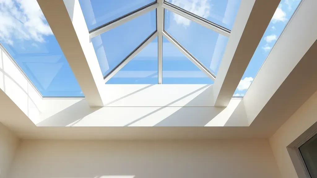 Skylight window installation project showcasing modern design in a home in Kendall, FL.