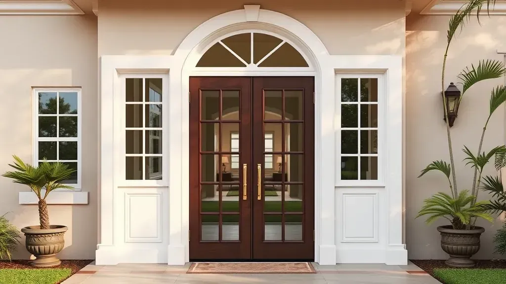 French Door Installation projects in Kendall FL showcasing elegant design and professional craftsmanship.