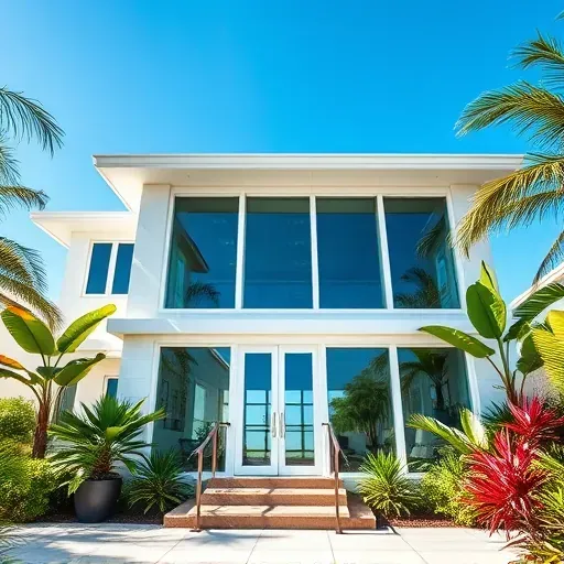 Impact Windows and Doors installation in Hollywood FL with sleek designs, showcasing durability and modern elegance.