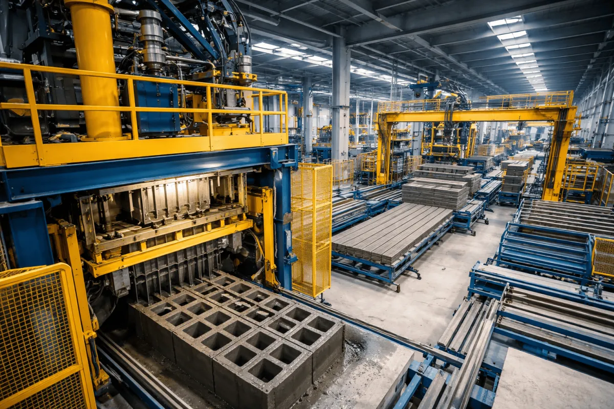 Normativas y certificaciones para maquinaria para prefabricados de hormigón