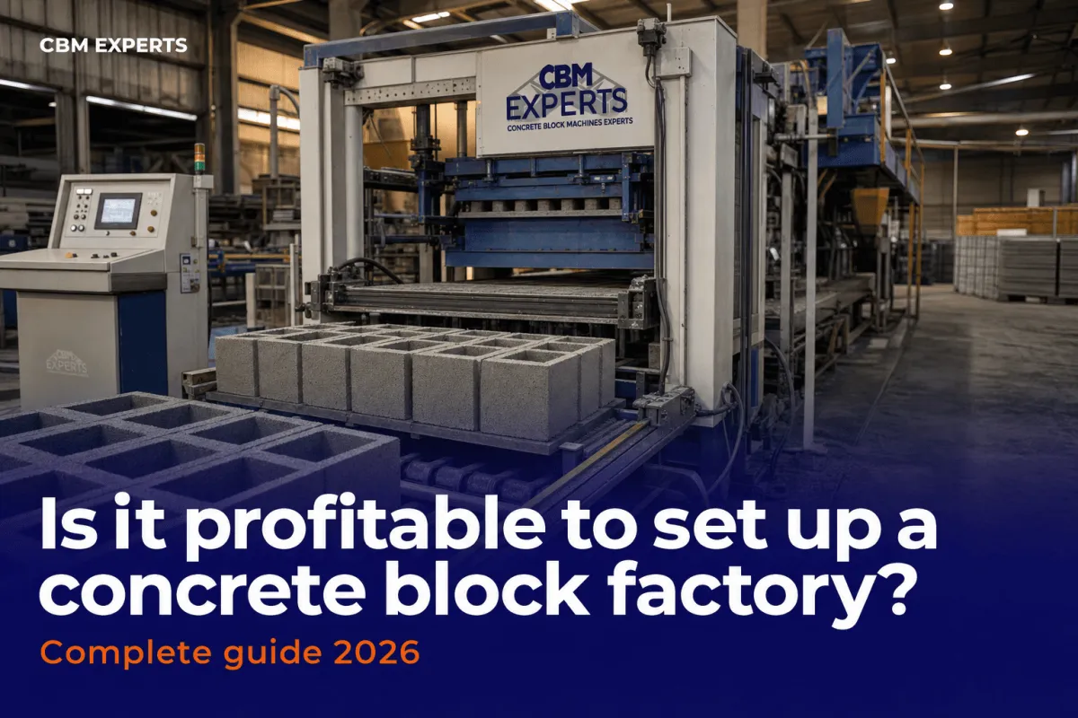 Is Setting Up a Concrete Block Factory Profitable?