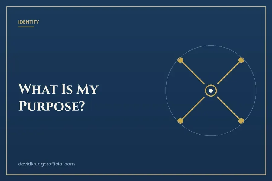 What Is My Purpose? (You Don't Invent It. You Find It.)