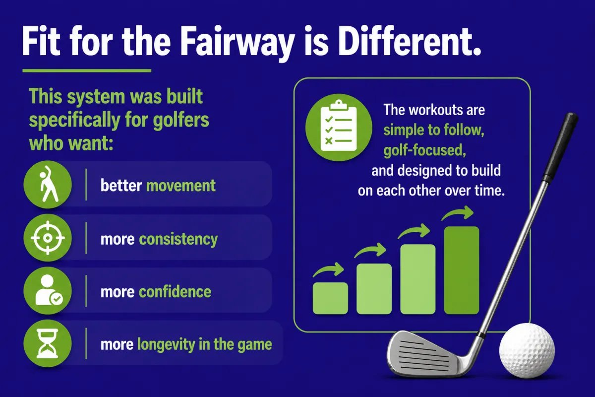 Fit for the Fairway Benefits Golf Fitness for Seniors