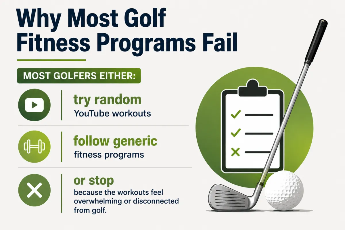 why most golf fitness programs fail