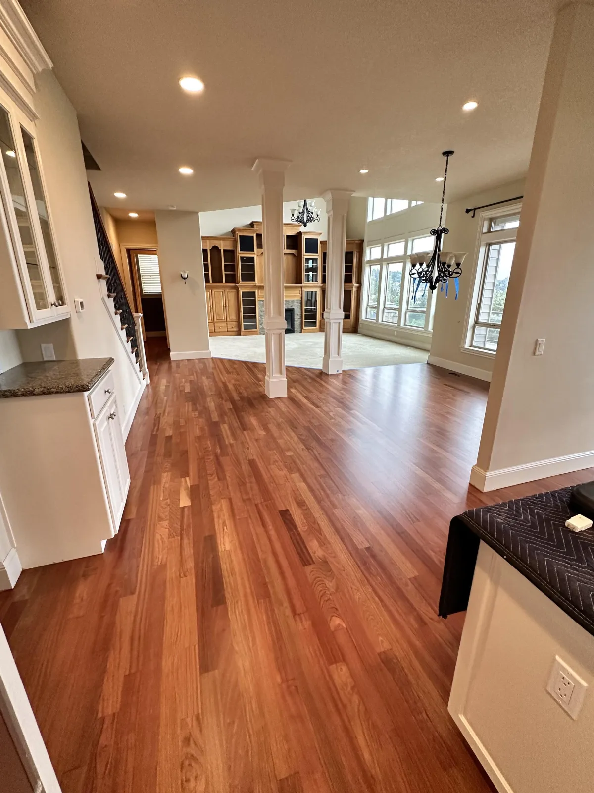 Clean red Dodge Ram truck