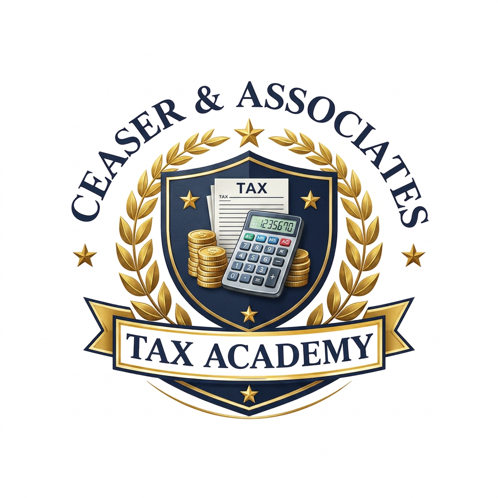 Ceaser & Associates Tax Academy Logo