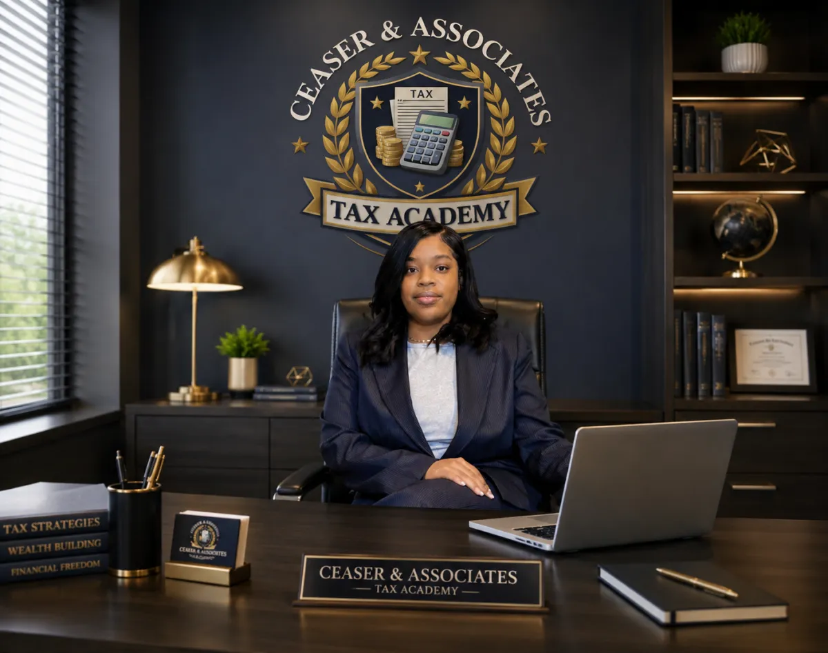 Coach Lexus Ceaser - Founder of Ceaser & Associates Tax Academy