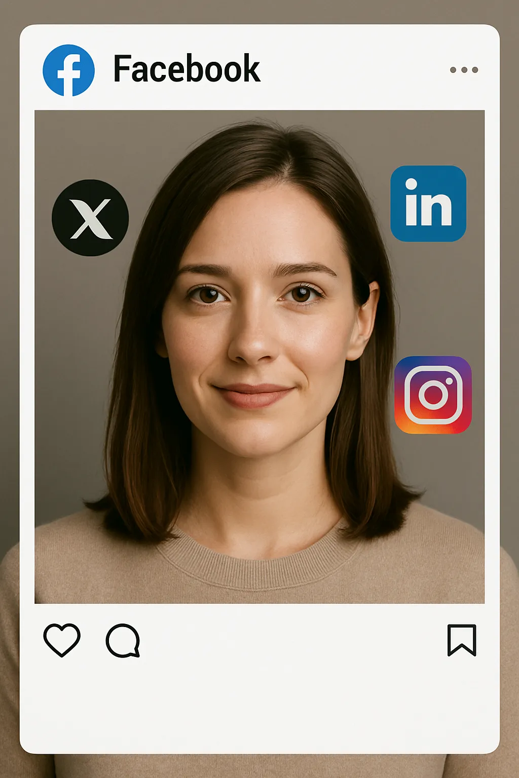 social media management image, all your social media created, scheduled and posted