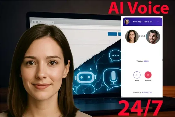 AI Voice agents from ai bridge club