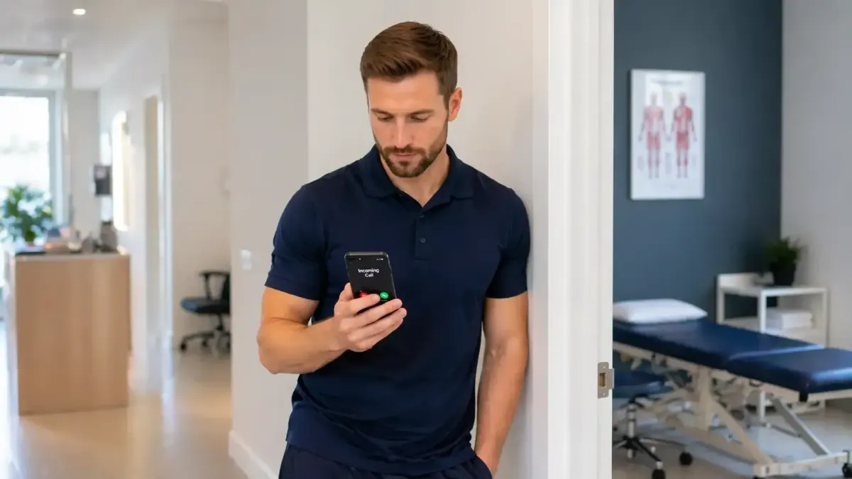 AI receptionist for physiotherapists in the UK helping clinics capture every enquiry