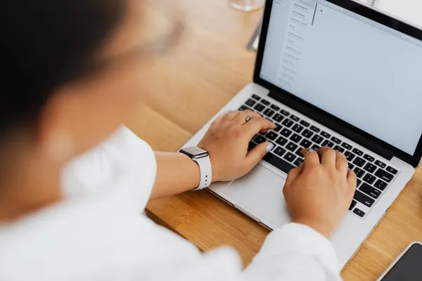 Sending email campaigns from laptop, close more real estate deals