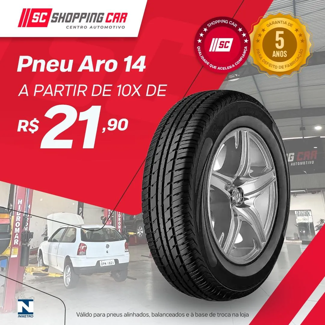 Pneu aro 14