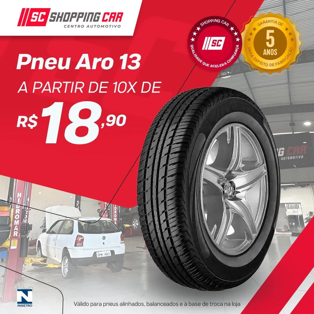 Pneu aro 13