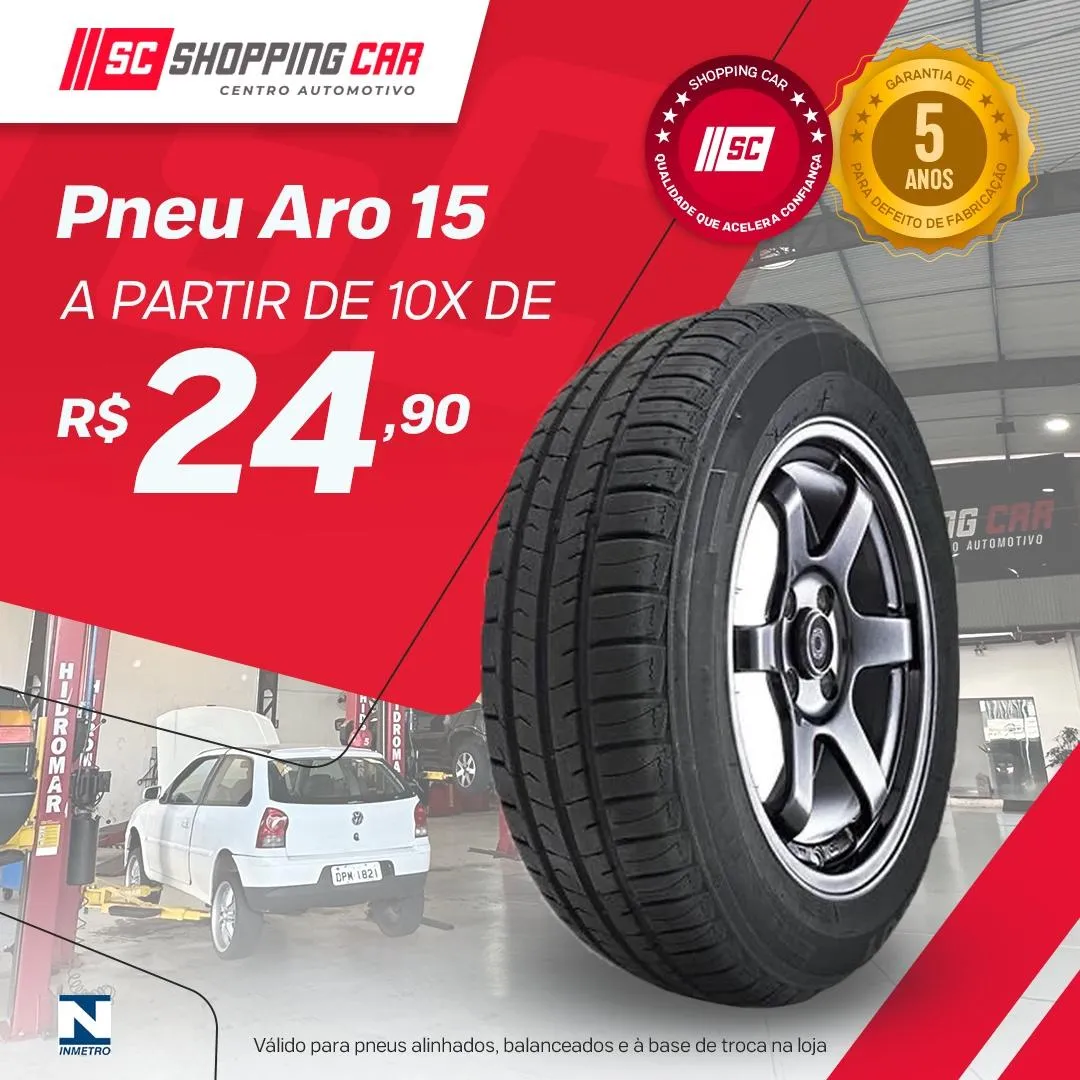 Pneu aro 15