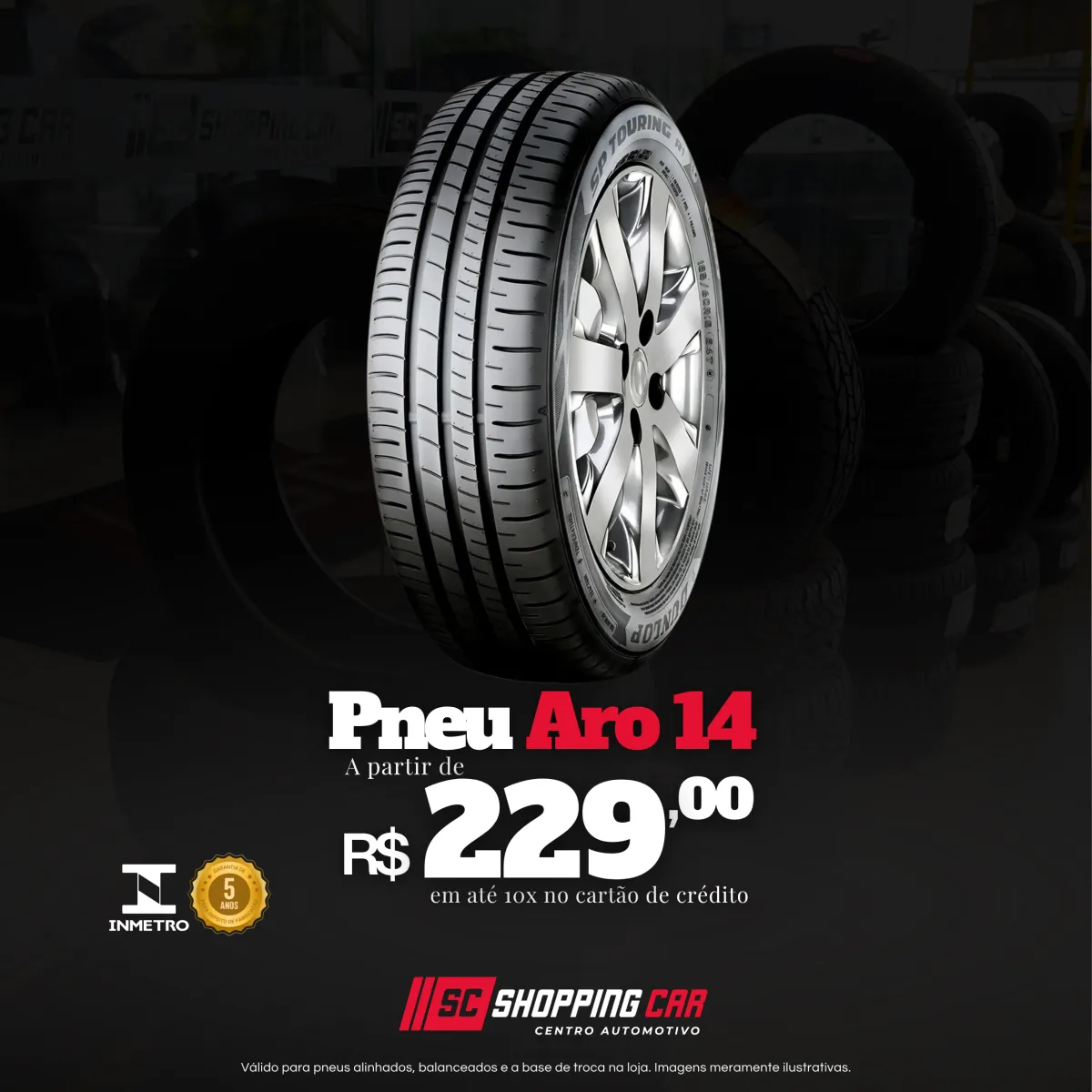 Pneu aro 14