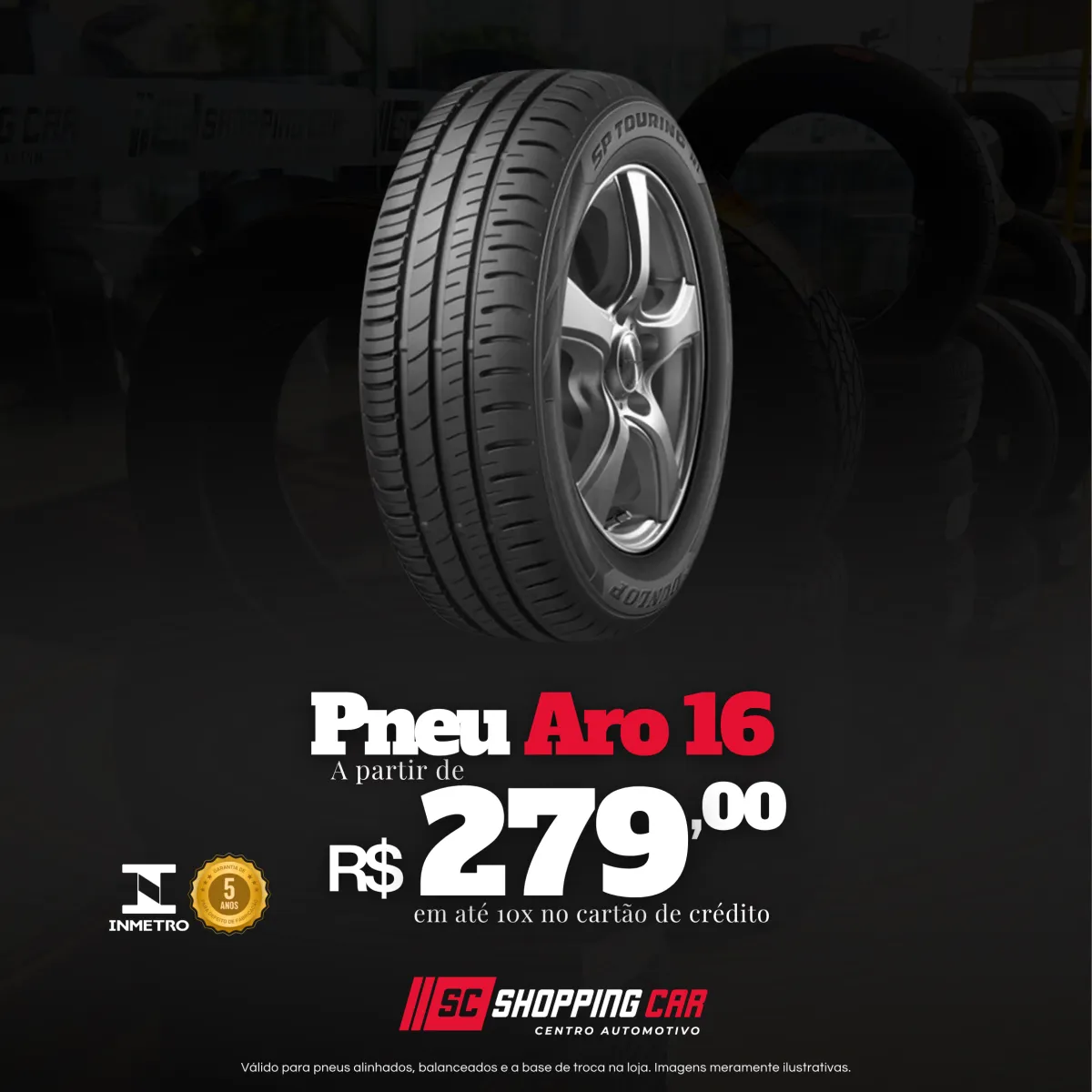 Pneu aro 16