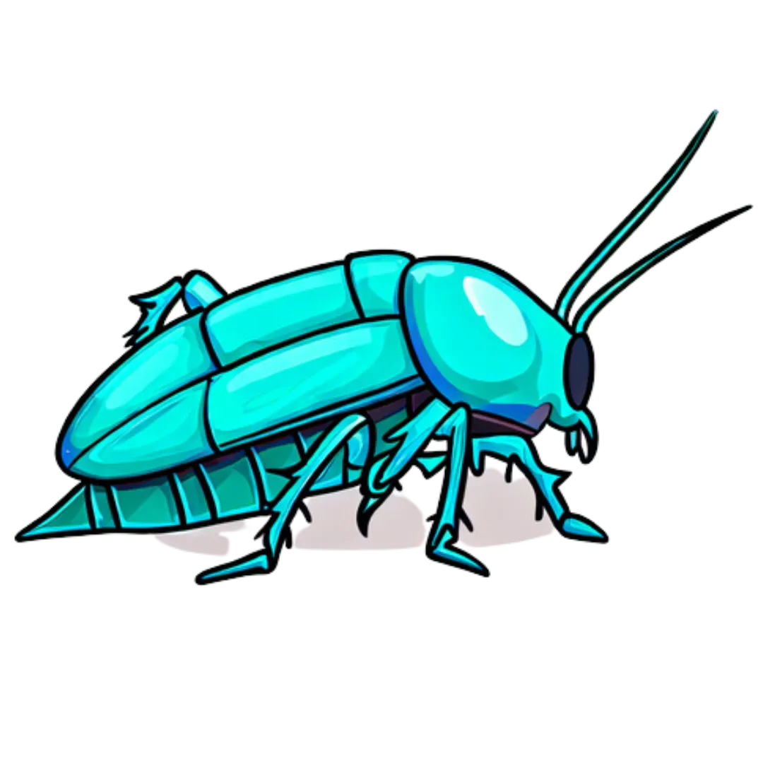 cartoon cockroach