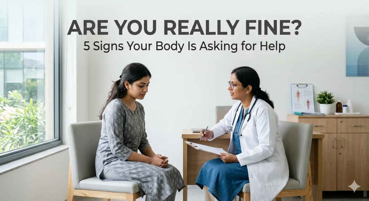 Are you really fine? 5 Signs Your Body Is Asking for Help