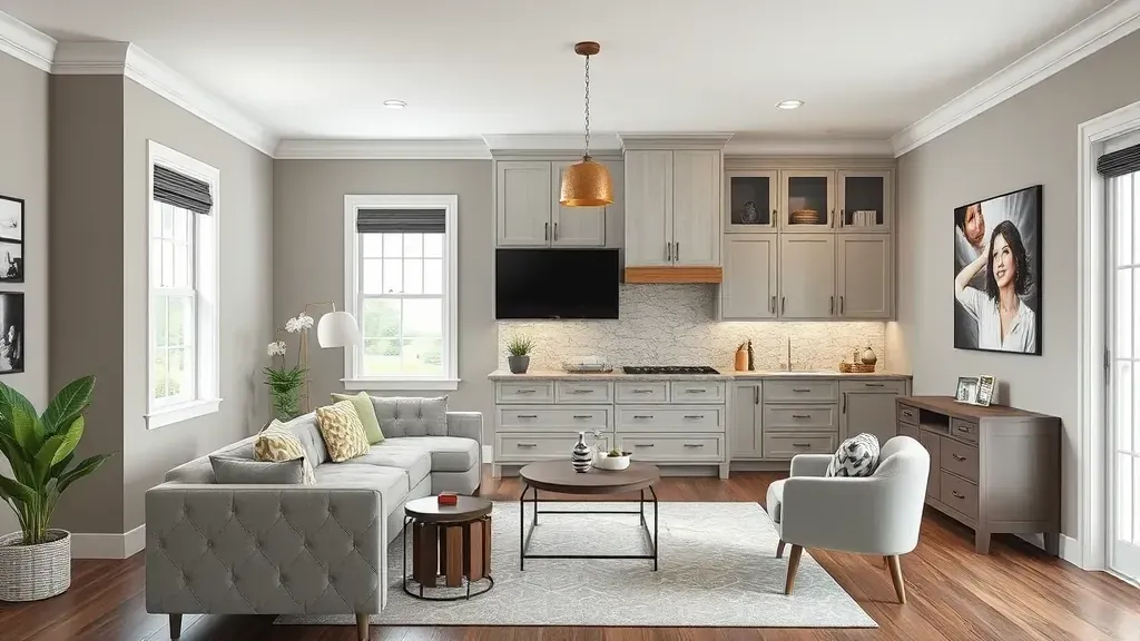 Virtual remodeling consultation setting in Canonsburg, PA featuring design tools and software with no people present.