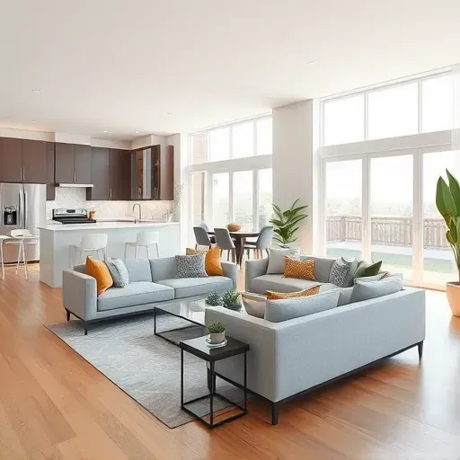 Completed home remodeling project in Canonsburg, PA showcasing elegant design and modern finishes.