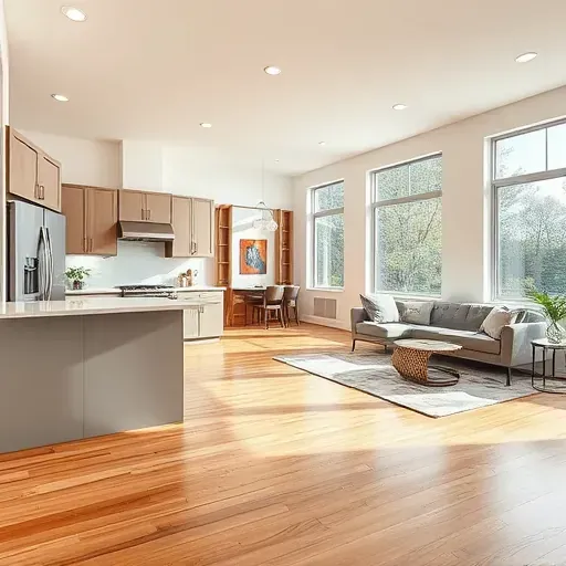 Completed home remodeling in Canonsburg PA featuring modern design and elegant finishes.