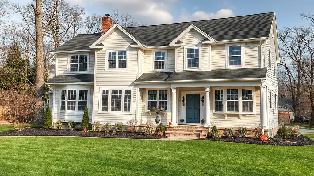 Remodeling in Peters Township, PA, showcasing a modern kitchen design with sleek finishes.