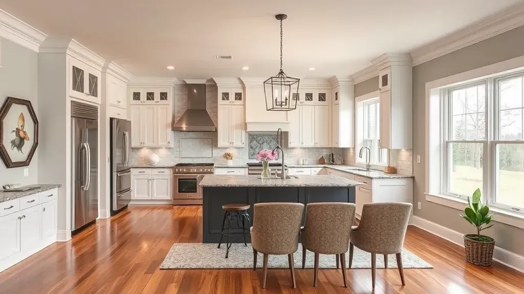 Remodeling in East Washington, PA showcasing modern kitchen design and updated interiors.