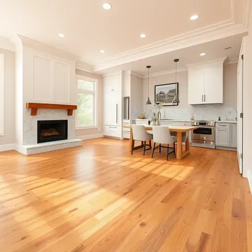 Remodeled interior space in Canonsburg PA showcasing modern design and elegant finishes, no people present