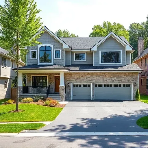 Completed home remodeling project in Canonsburg PA showcasing modern design and elegant interior features.