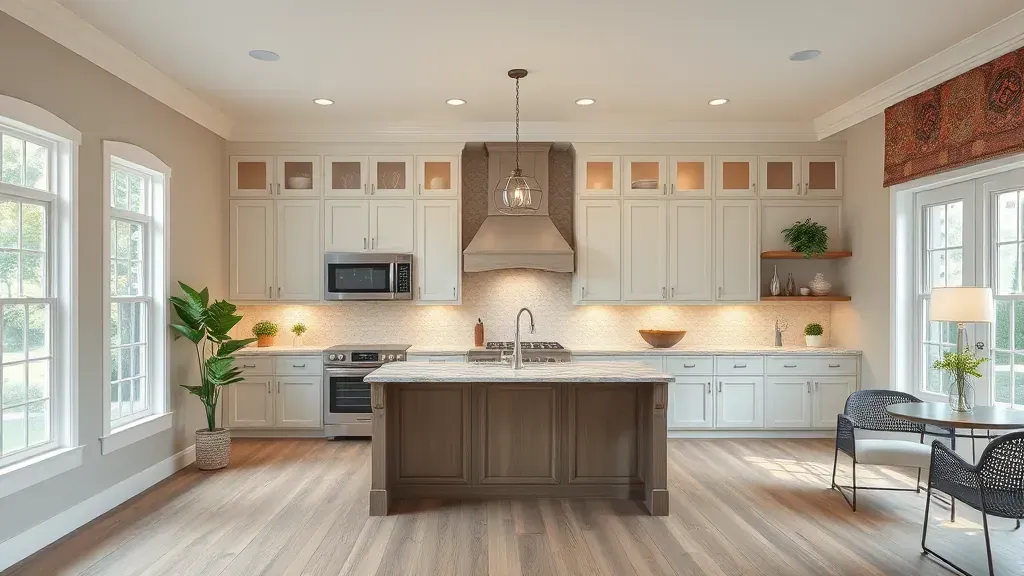 Remodeling in Washington, PA featuring modern kitchen design and renovation.