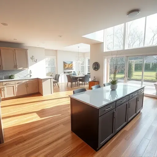 Stunning remodeled interior space in Canonsburg PA highlighting modern design and elegant finishes.