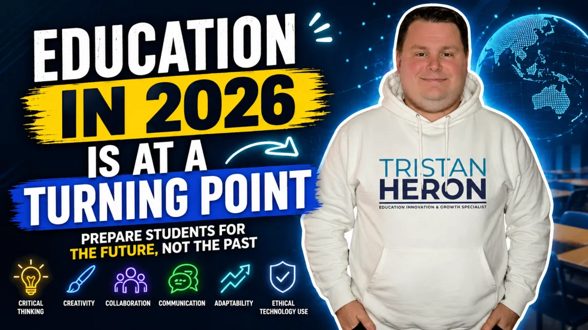 Education in 2026 Is at a Turning Point: What Schools Must Prioritise Now
