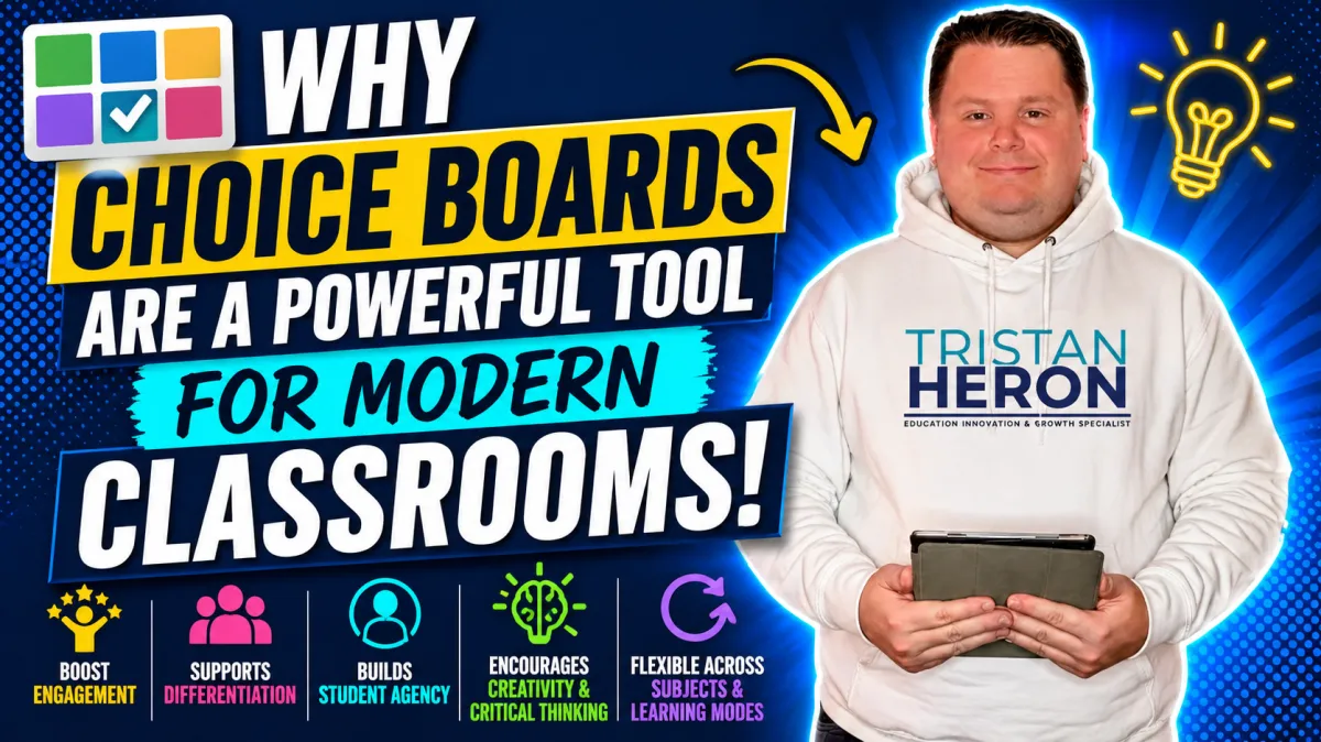 Why Choice Boards Are a Powerful Tool for Modern Classrooms
