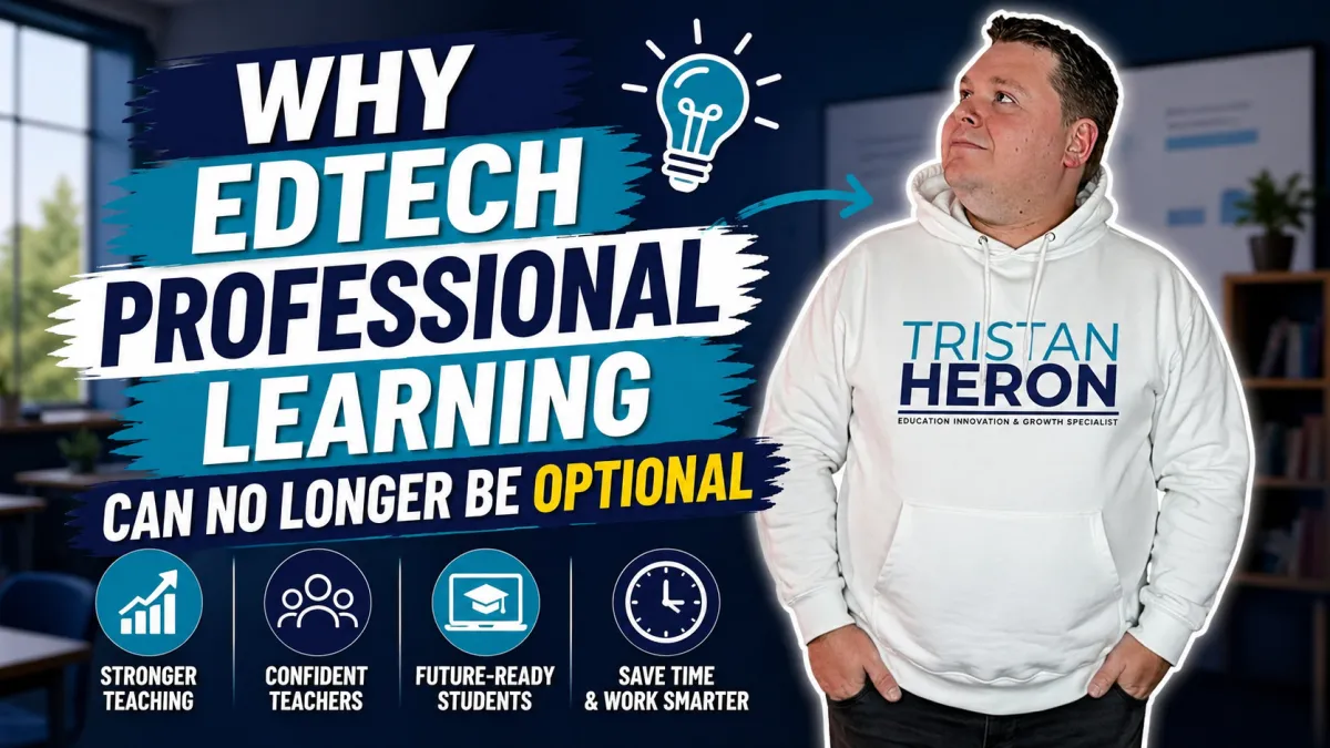 Why EdTech Professional Learning Can No Longer Be Optional