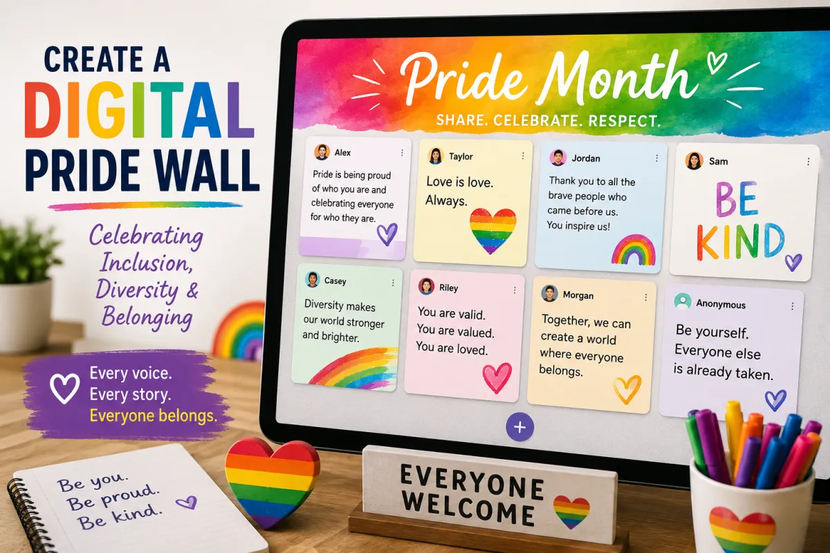 Celebrate Pride Month with a Digital Pride Wall