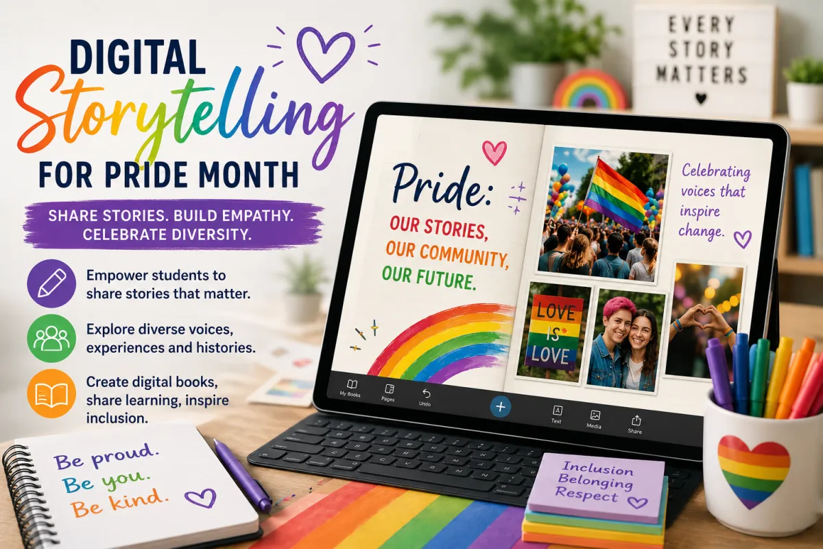 Digital Storytelling Ideas for Pride Month in the Classroom