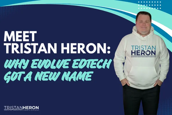 Tristan Heron, Australian K-12 teacher and EdTech specialist, introducing the Tristan Heron brand