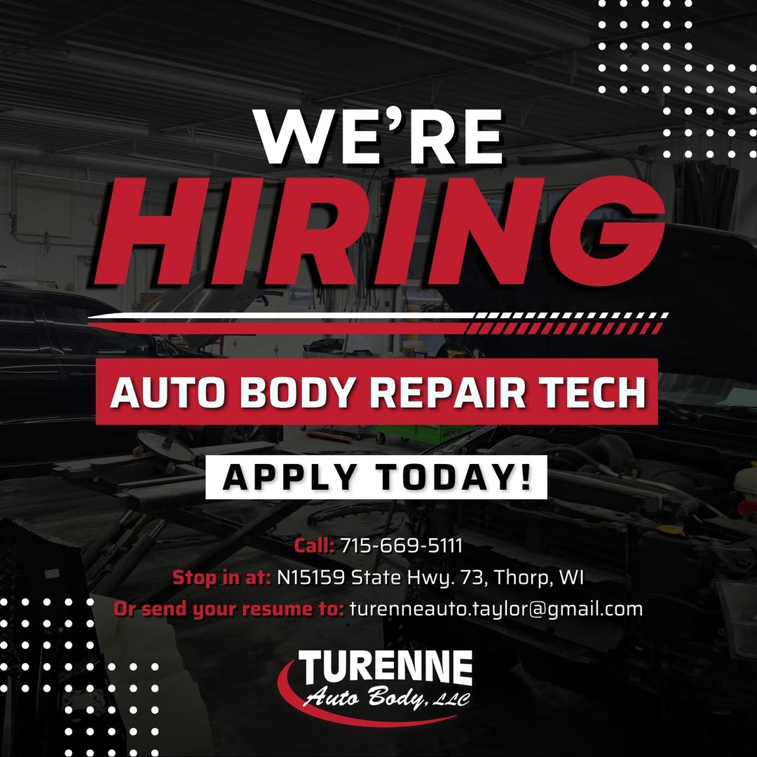 Job Opening Auto Body Repair Tech