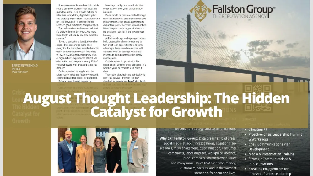 Crisis Leadership: The Hidden Catalyst for Growth