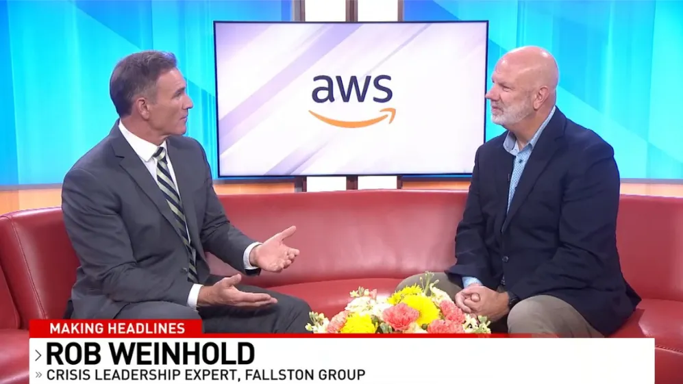 Rob Weinhold, CEO of Fallston Group, Shares Insight on FOX Following AWS Global Outage