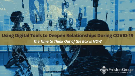 Using Digital Tools to Deepen Relationships During COVID-19