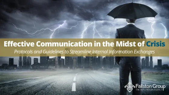 Effective Communication in the Midst of Crisis