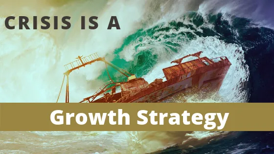 Crisis is a Growth Strategy!