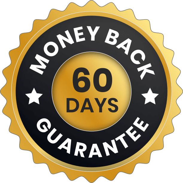 60day money back guarantee 