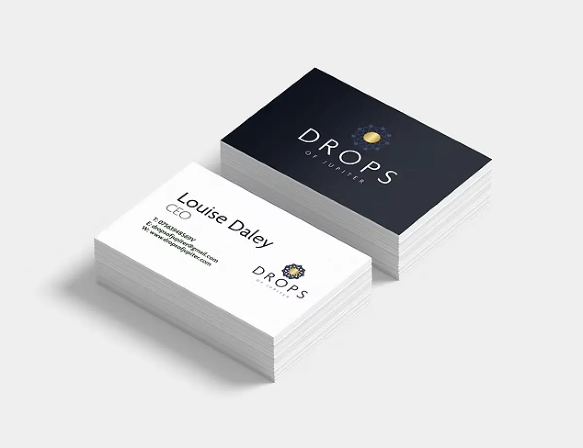drops of jupiter business card