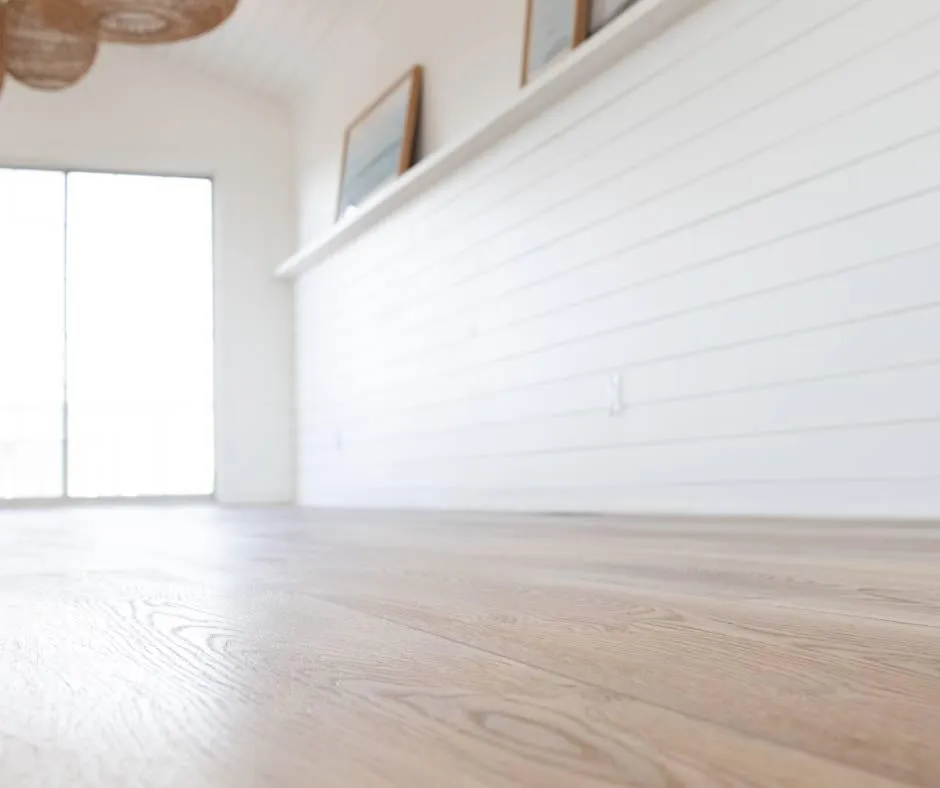 light wood flooring