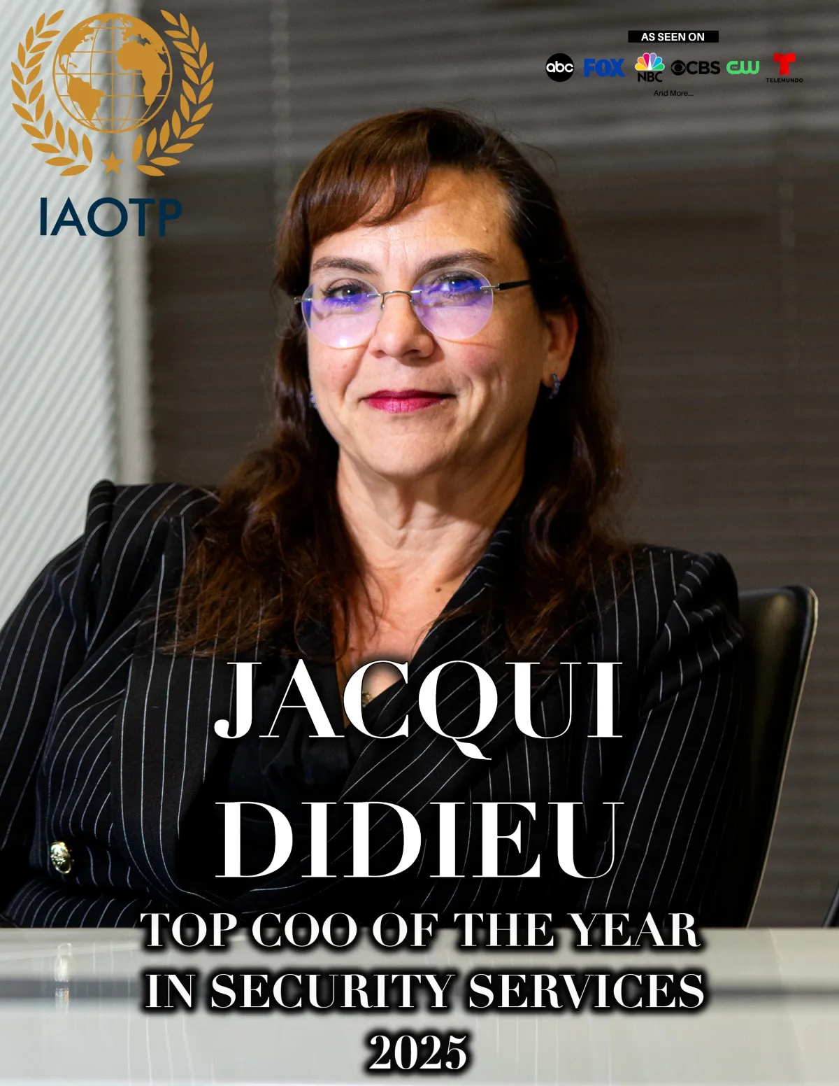 Top COO of the Year 2025 International Association of Top Professionals selection for impact and leadership.